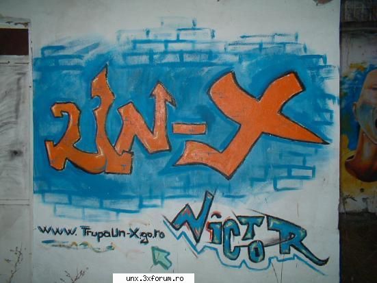 poze noi grafitul un-x