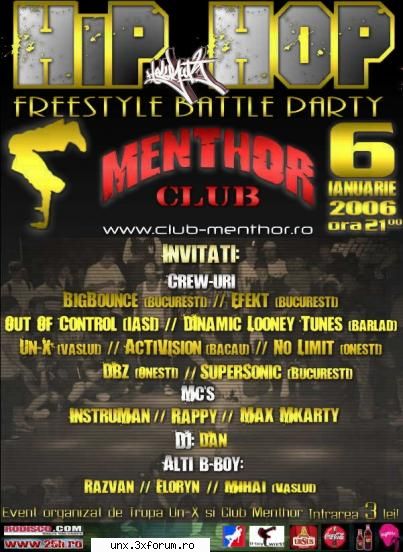 Battle-uri - event-ul are loc in centrul orasului Vaslui la - Evenimente